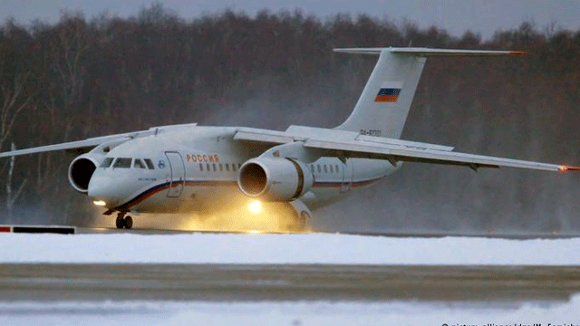 Rusya'da yolcu uçağı düştü
