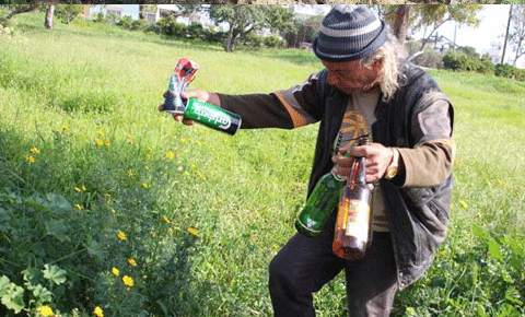 Park değil pislik yuvası