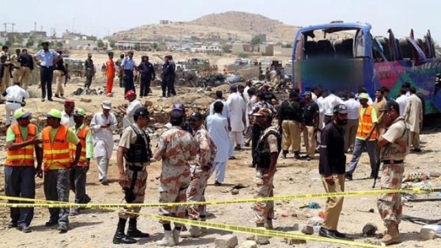 Pakistan'da trafik kazası