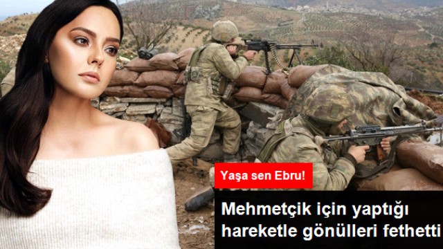 Ebru Gündeş, Sevgililer Gününde Vereceği Konserin Gelirini Mehmetçik'e Bağışlayacak