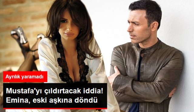 Mustafa Sandal'ı Çıldırtacak İddia! Boşanma Aşamasında Olduğu Eşi Emina, Eski Aşkına Döndü