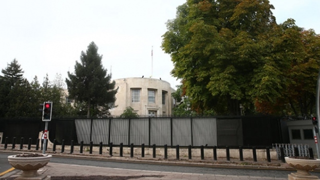 Ankara’da ABD Büyükelçiliği'nin bulunduğu caddenin ismi ”Zeytin Dalı" olarak değiştirildi