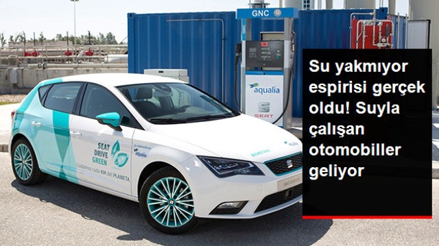 Suyla Çalışan Otomobiller Geliyor