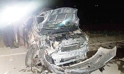 Dikmen'de korkunç kaza