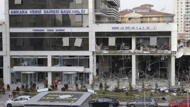 Vergi Dairesi Başkanlığı'ndaki patlamaya ilişkin 7 kişi tutuklandı