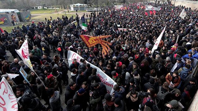 İtalya'da ırkçılık karşıtı gösteriler sürüyor