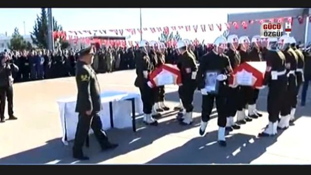 Şanlıurfa'da şehit iki asker için tören