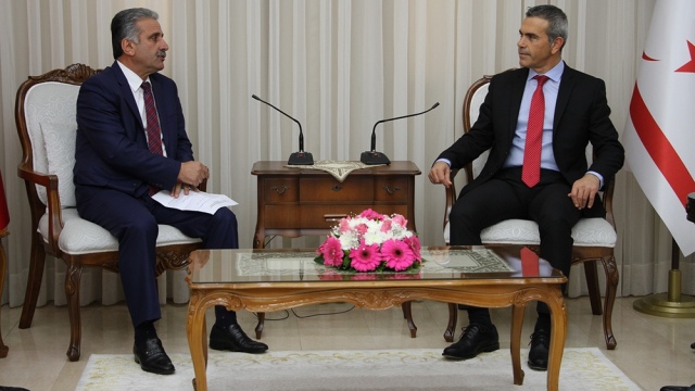 Uluçay, Hür-İş İcra Kurulu Heyetini kabul etti