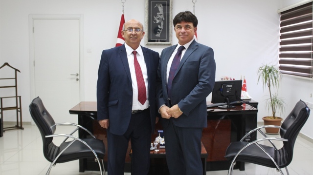 Milli Eğitim ve Kültür Bakanı Özyiğit, KKTC Bavyera Fahri Kültür Ataşesi Hilmi’yi kabul etti