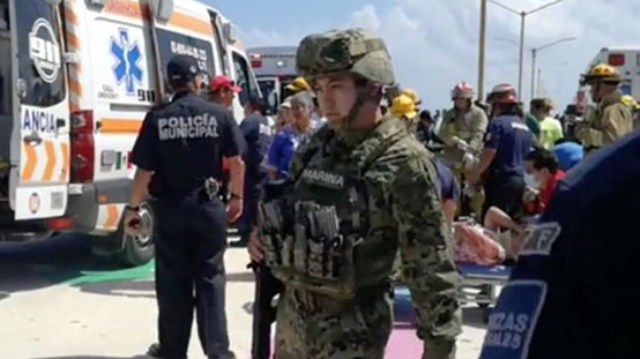 Meksika'da feribotta patlama: 25 yaralı