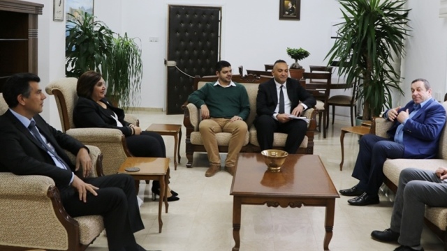 Maliye Bakanı Denktaş, Hazine-Sen Heyetini kabul etti