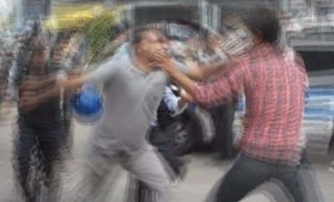 Girne’deki iş yerinde kavga