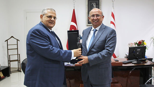 DAÜ Rektörlüğü’nden Milli Eğitim Bakanı Cemal Özyiğit’e ziyaret