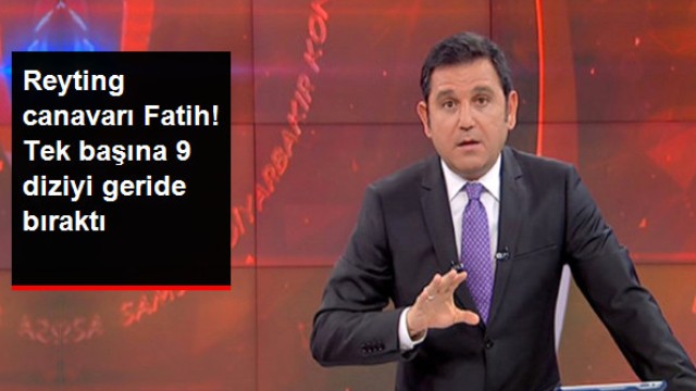 Fatih Portakal, Reytinglerde 9 Diziyi Tek Başına Geçti