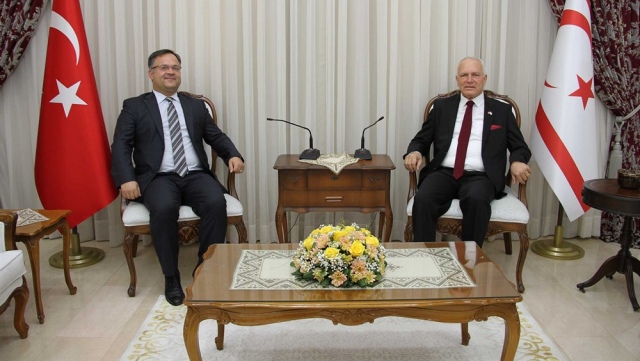 Meclis Başkan Yardımcısı Töre, Sivil Savunma Başkanı Çelebi’yi kabul etti