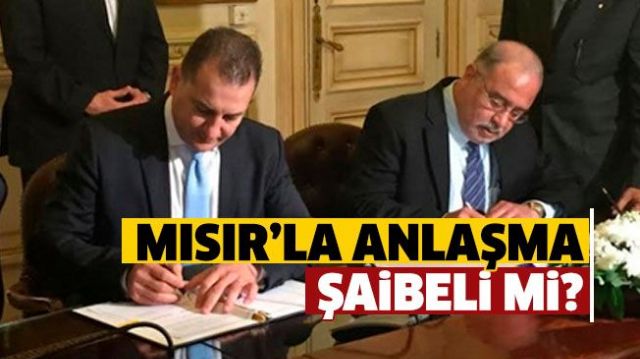 Mısır ve Afrodit parseliyle ilgili anlaşmalarda şaibe