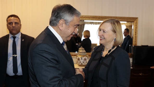 Akıncı, Spehar’ı kabul etti