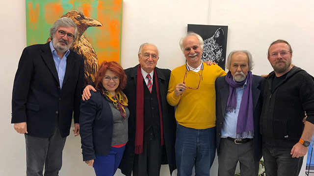 YDÜ GSTF Öğr. Üy. Doç. Erdoğan Ergün 3. Kişisel Sergisini Ankara’da açtı