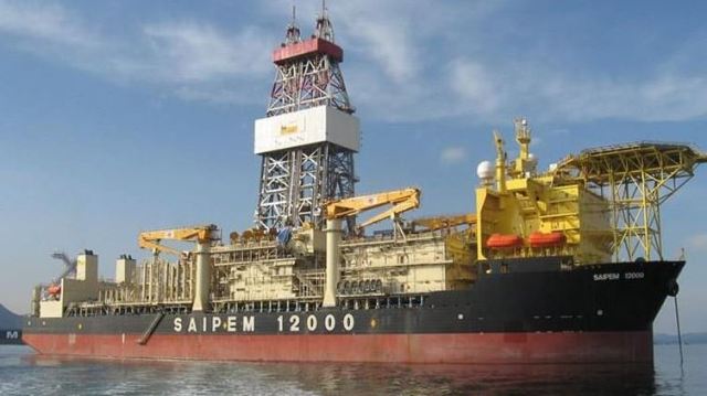 SAIPEM 12000 Sondaj Gemisi Fas’a doğru yola çıktı