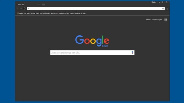 ChromeOS'e siyah tema eklendi!