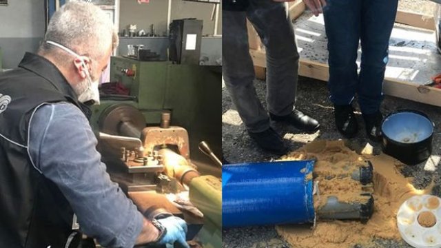 Adana'da tornacıda söktürülen pistonlardan uyuşturucu hap çıktı