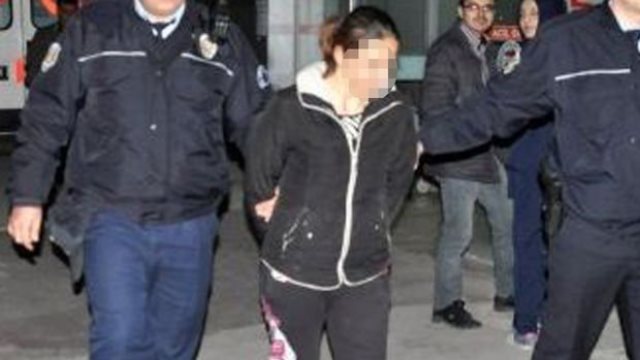 Cezaevi firarisi kadın çamaşır sepetinde yakalandı