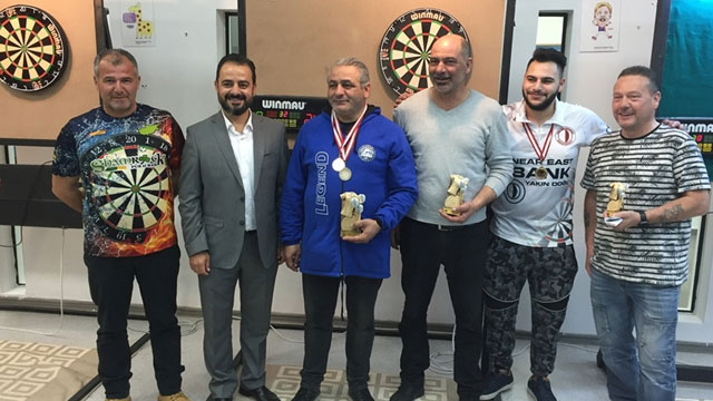 Gazimağusa Belediyesi Darts Turnuvası yapıldı