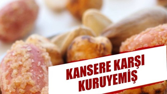 Kolon kanserine karşı kuruyemiş