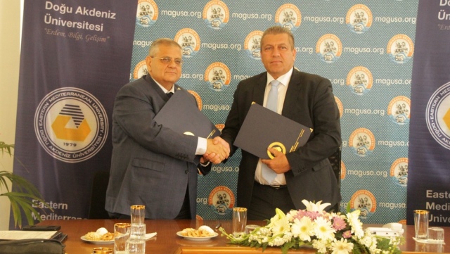 Gazimağusa Belediyesi ile DAÜ Arasında iş birliği protokolü imzalandı