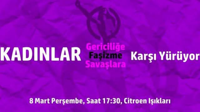 Lefkoşa’da “Dünya Emekçi Kadınlar Günü” yürüyüşü
