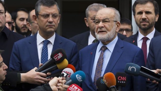 CHP'den Saadet Partisi ve HDP'ye ziyaret