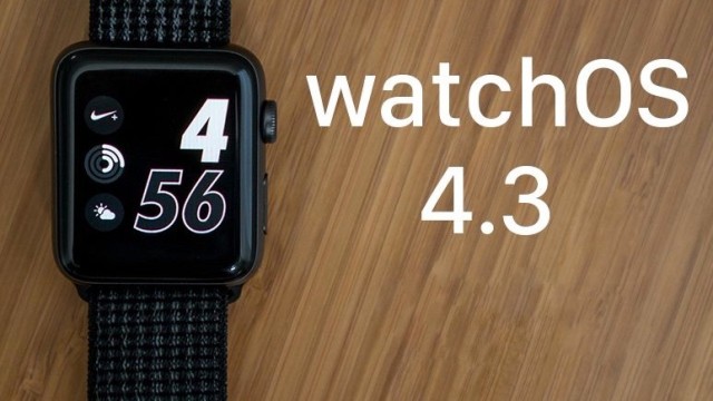 watchOS 4.3 Beta 4 yayınlandı!