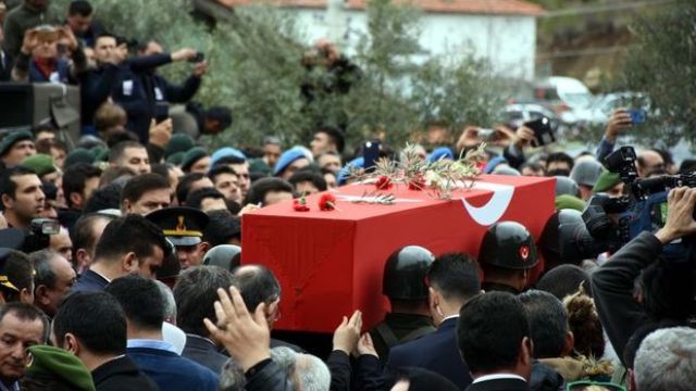 Afrin şehidi Fuat Demir son yolculuğuna uğurlandı
