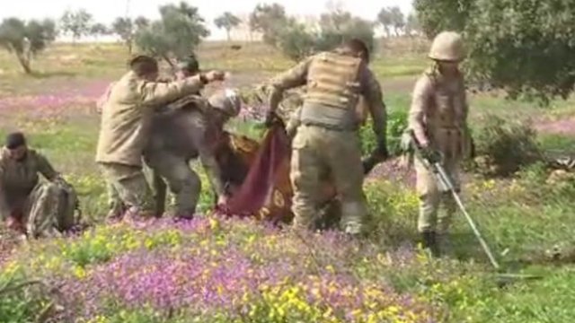 Terör örgütünün döşediği mayına basan bir kişi hayatını kaybetti