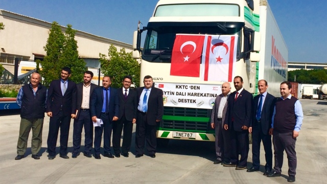 Din-Gör Sen ve Din Görevlileri Derneği’nden Afrin’e 1974 kilo hellim