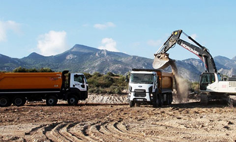 Dağ yolundaki çalışmalar Salı günü tamamlanacak