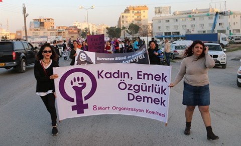 Kadın, emek, özgürlük demek