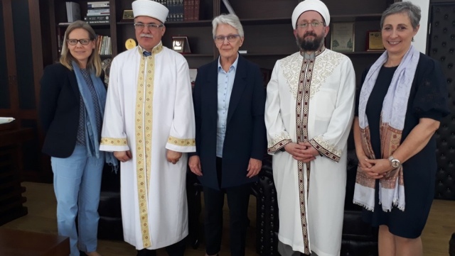 Wahlström, Olson ve Weiderud’dan Din İşleri Başkanı Atalay’a ziyaret