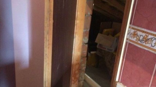 Nevşehir'de hırsızlık zanlısı mutfaktaki gizli bölmede yakalandı