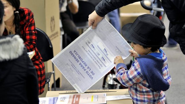 Kolombiya'da seçim yapıldı