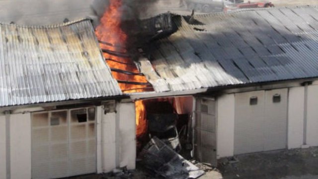 Ankara'da tüp deposunda patlama