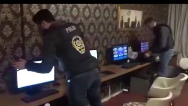 Şişli'deki sanal kumar merkezine operasyon