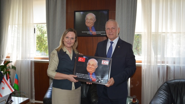 Meclisi Başkan Yardımcısı Töre, Yalova Üniversitesi Rektörü Alkan’ı kabul etti