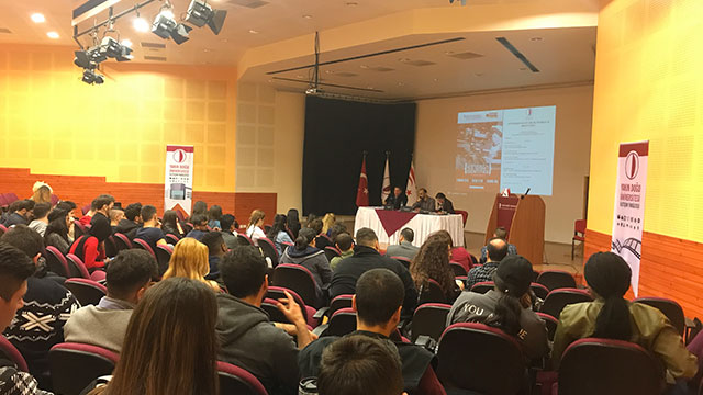 Yakın Doğu Üniversitesinde ‘Film, Kadın, Kimlik’ konulu konferans düzenlendi…