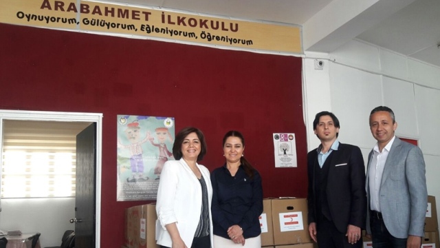 Kuzey Kıbrıs Türk Kızılayı Lefkoşa Şubesi’nden Arabahmet İlkokulu Öğrencilerine gıda desteği...