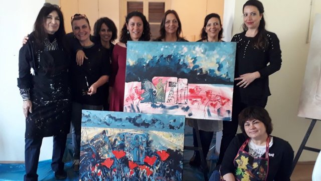 IV. Uluslararası Kadın Sanatçılar Sanat Buluşması sürüyor... Sergi açılışı yarın
