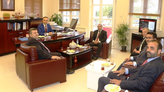 Din görevlileri İskenderun Kaymakamı Soytürk’ü ziyaret etti