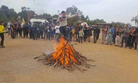 Nevruz olaylı kutlandı