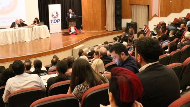 TDP Tüzük kurultayı gerçekleştirildi