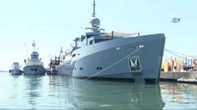 Rus milyardere ait “Dilbar” İsimli yat Limasol’da